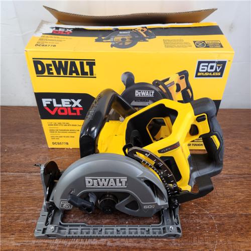 AS-IS DeWalt 60V MAX Brushless Cordless Wormdrive Style Circular Saw (Tool-Only)