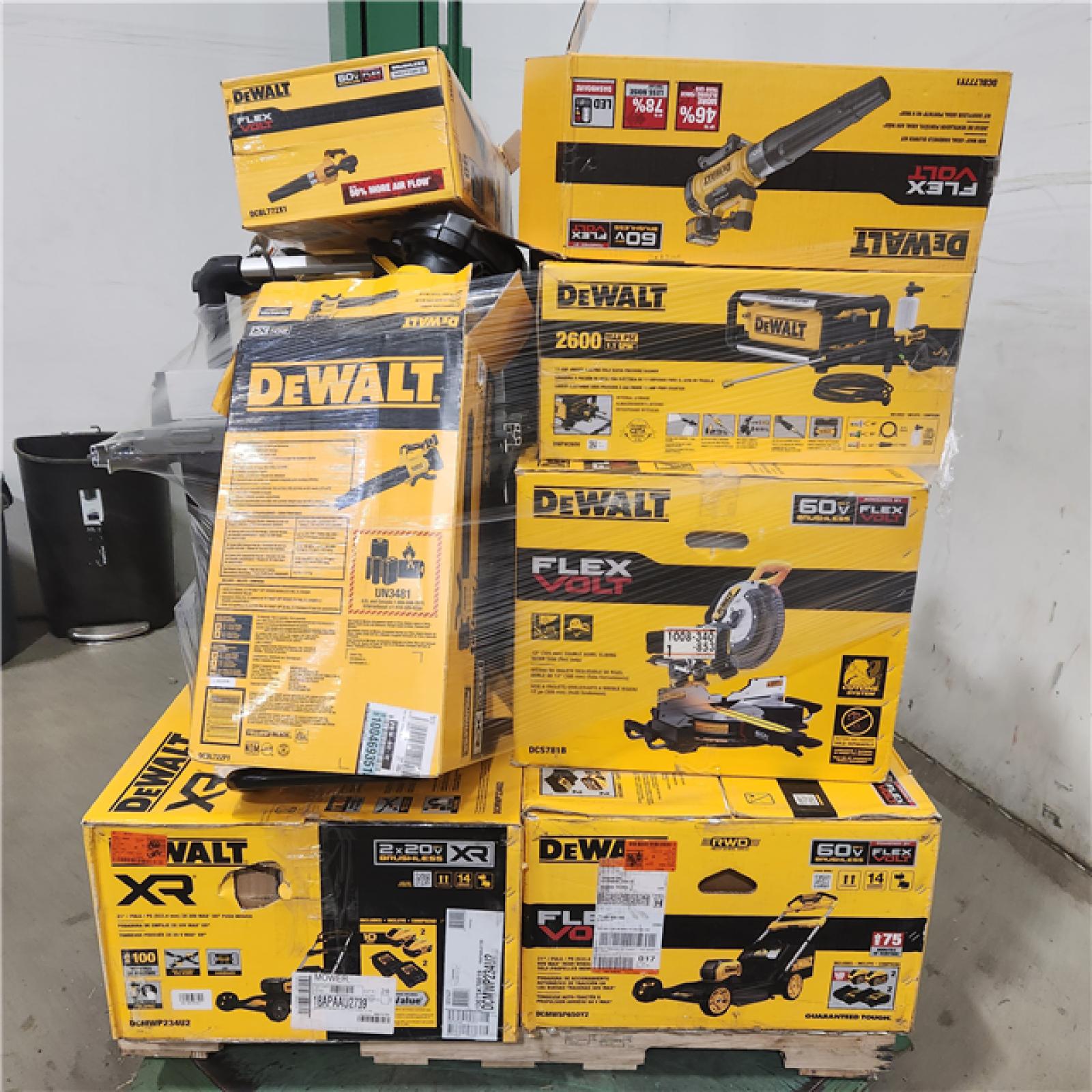 Dallas Location - As-Is DEWALT Tool Pallet