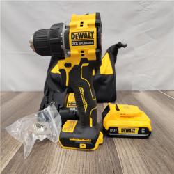 LIKE NEW ! - DEWALT 20V  Cordless.5 in Drill Driver  2 Ah