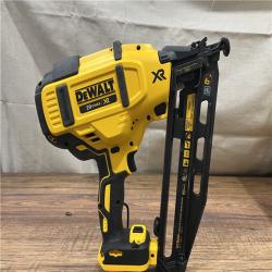 AS-IS DeWalt DCN660D1 20V 16 Gauge Cordless Angled Finish Nailer Kit W/ 2Ah Battery