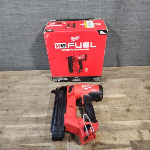 HOUSTON LOCATION - AS-IS (APPEARS LIKE NEW) Milwaukee M18 FUEL 18 Gauge Brad Nailer (TOOL ONLY)
