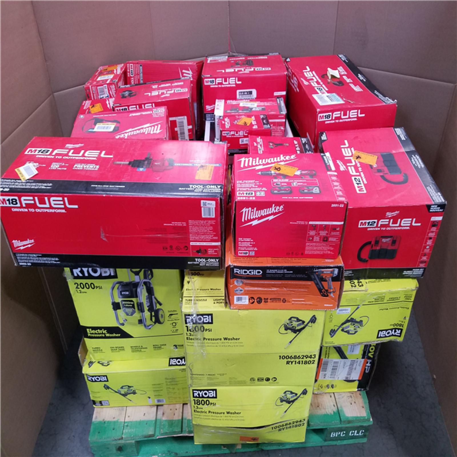 CALIFORNIA AS-IS TOOL PALLET