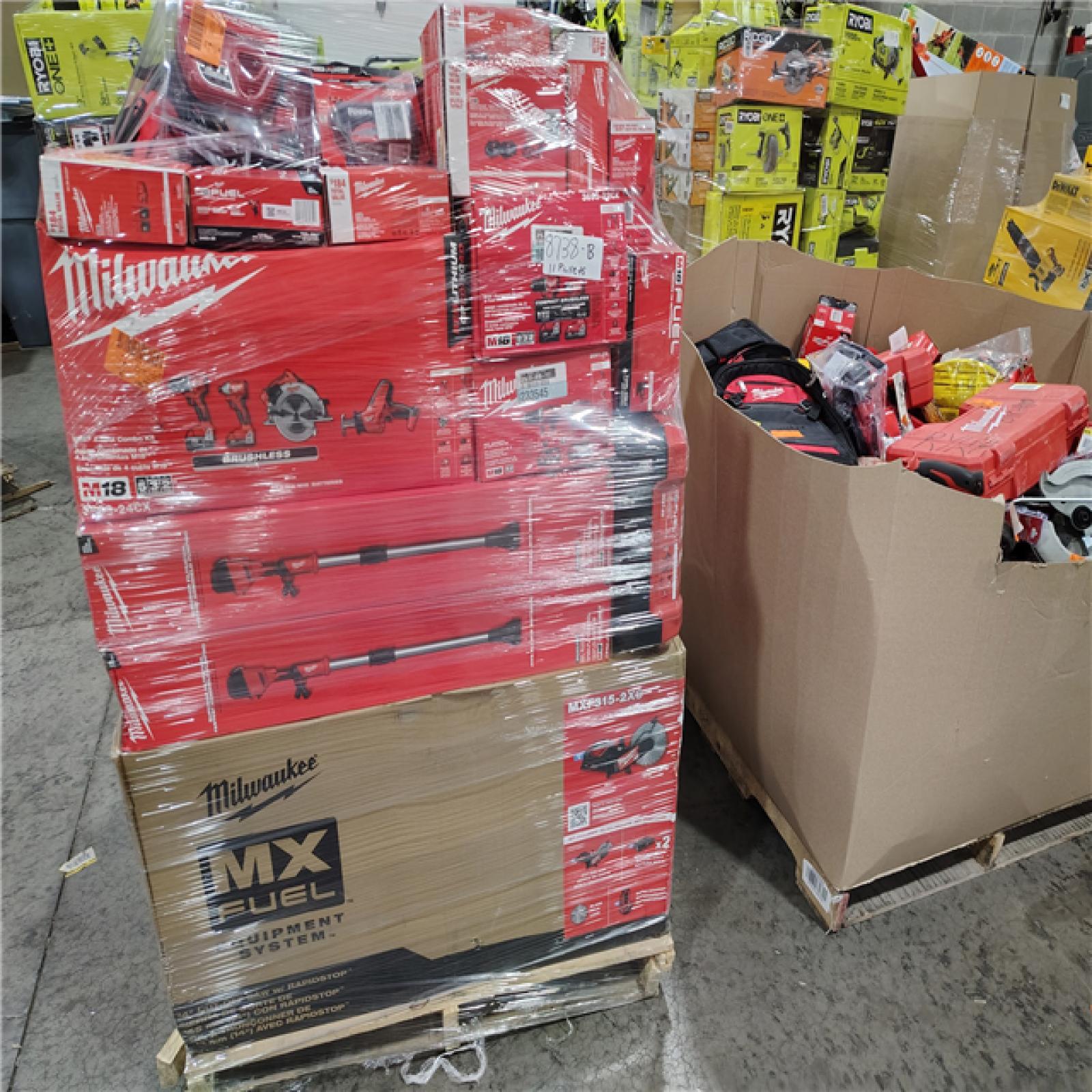 Pittston Location As-Is Power Tools Partial Truckload (11 Pallets) 8738-B
