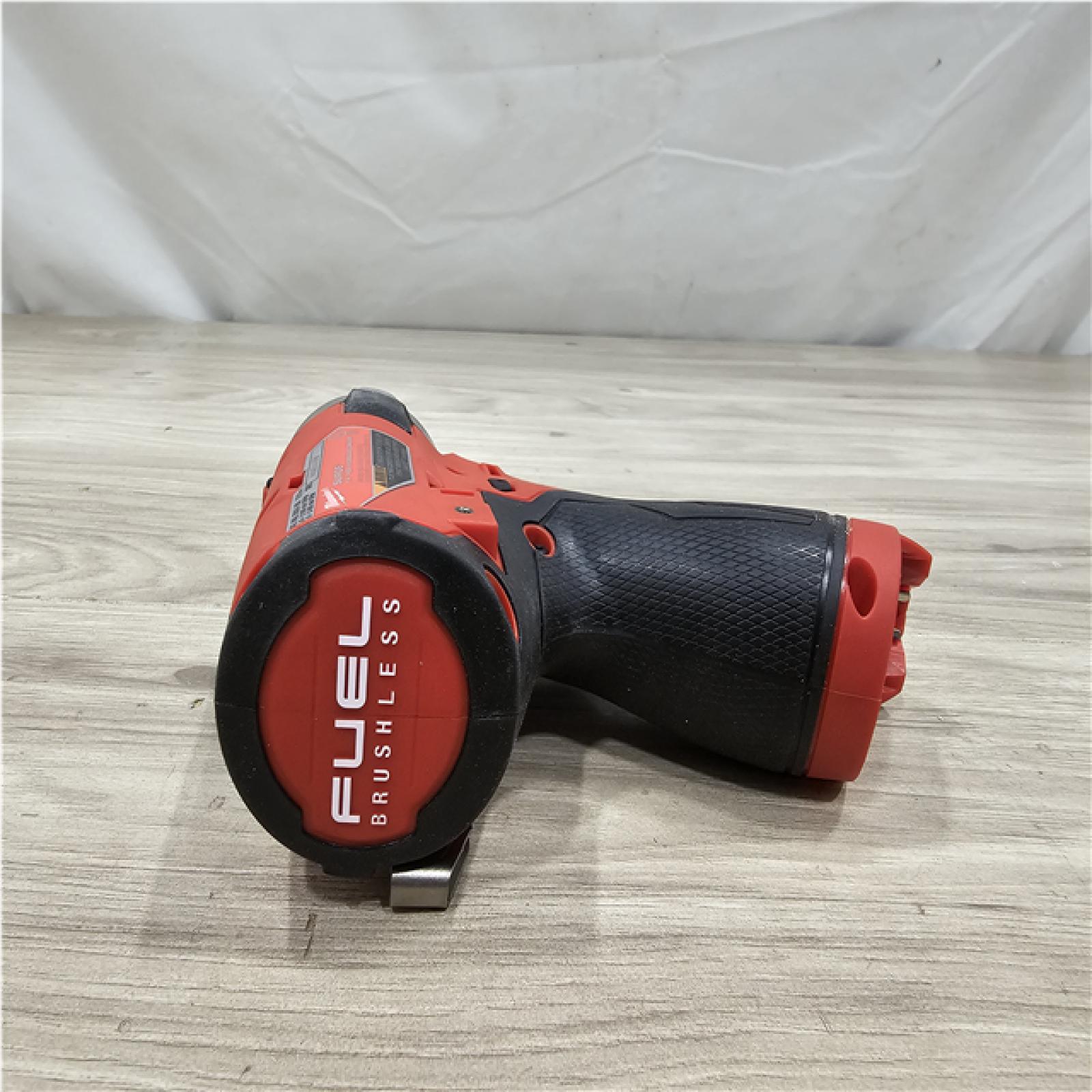 AS-IS Milwaukee FUEL 12V Lithium-Ion Brushless Cordless 1/4 in. Hex Impact Driver (Tool-Only)