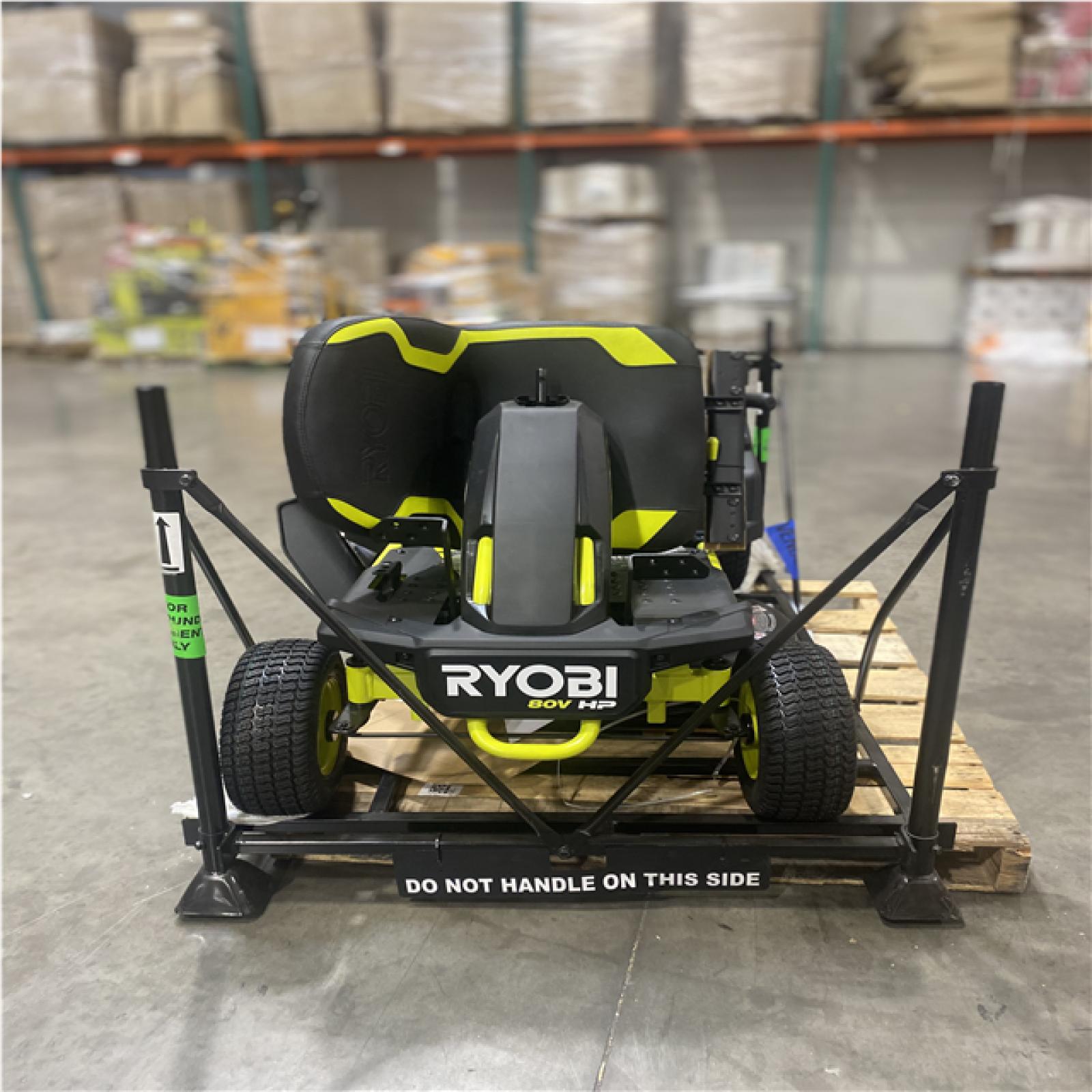 Dallas Location - As-Is R1 80V HP Brushless 30 Riding Lawn Mower Kit