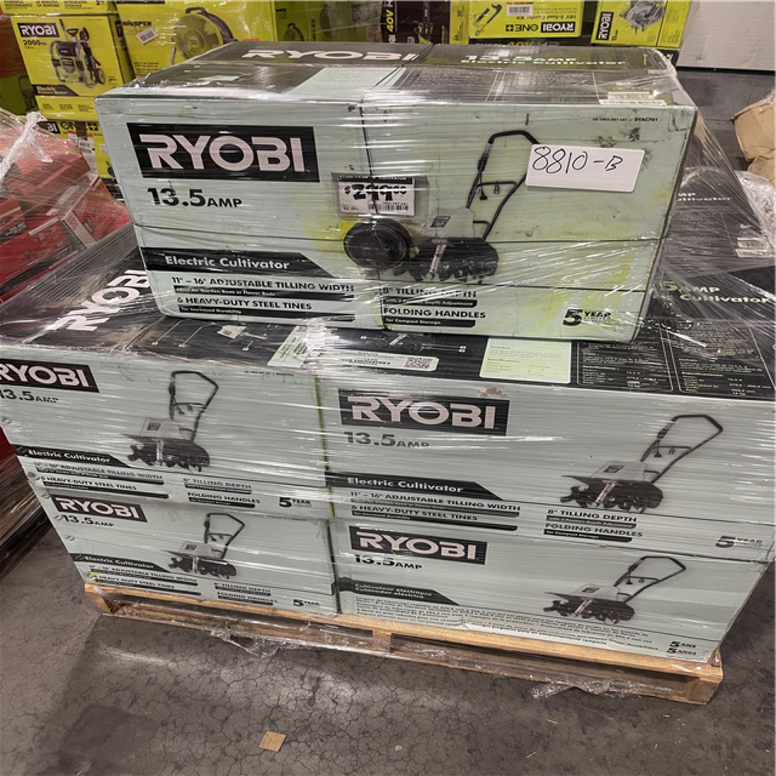 Pittston Location As-Is Power Tools Partial Truckload (12 pallets) 8810-B