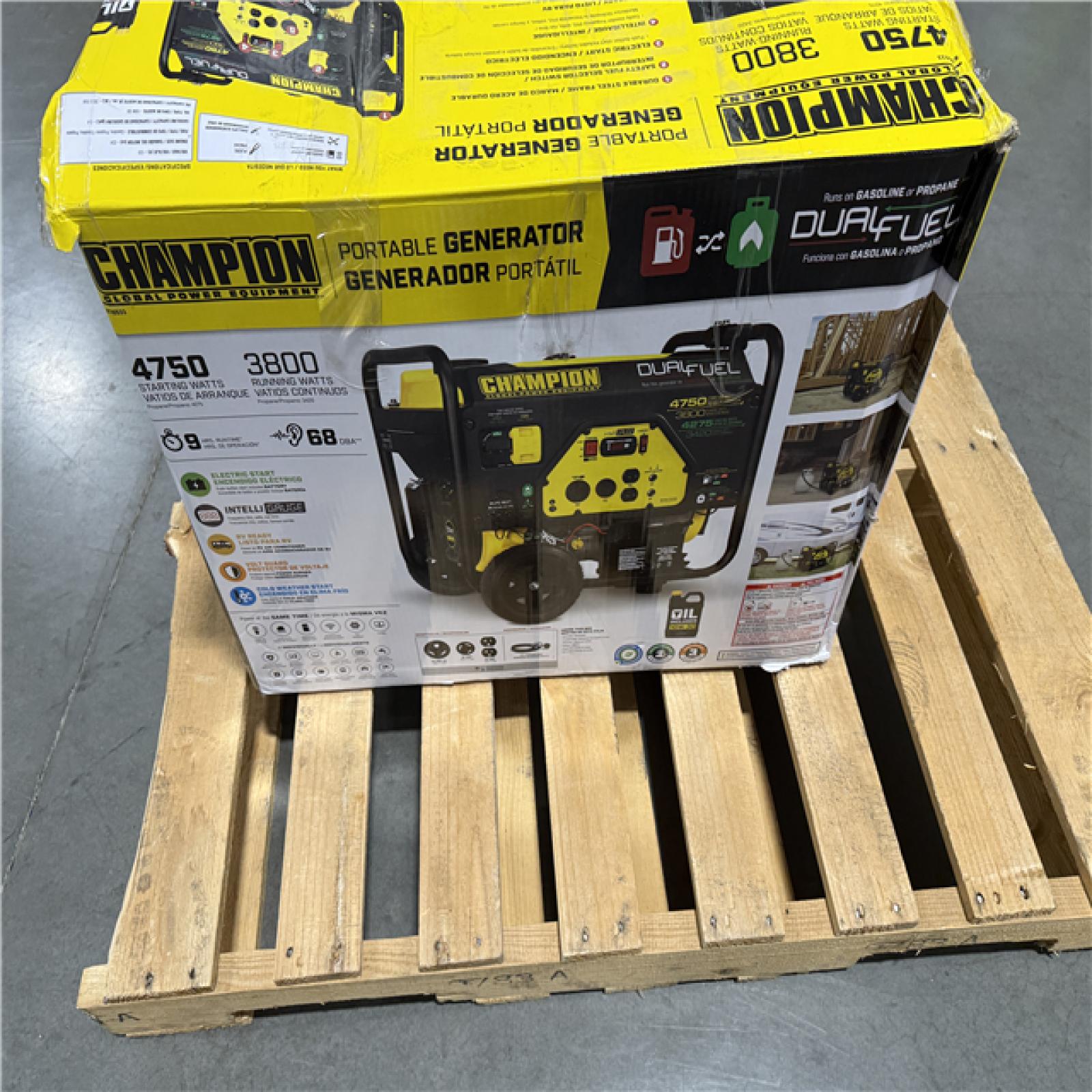 California AS-IS Champion Portable Generator