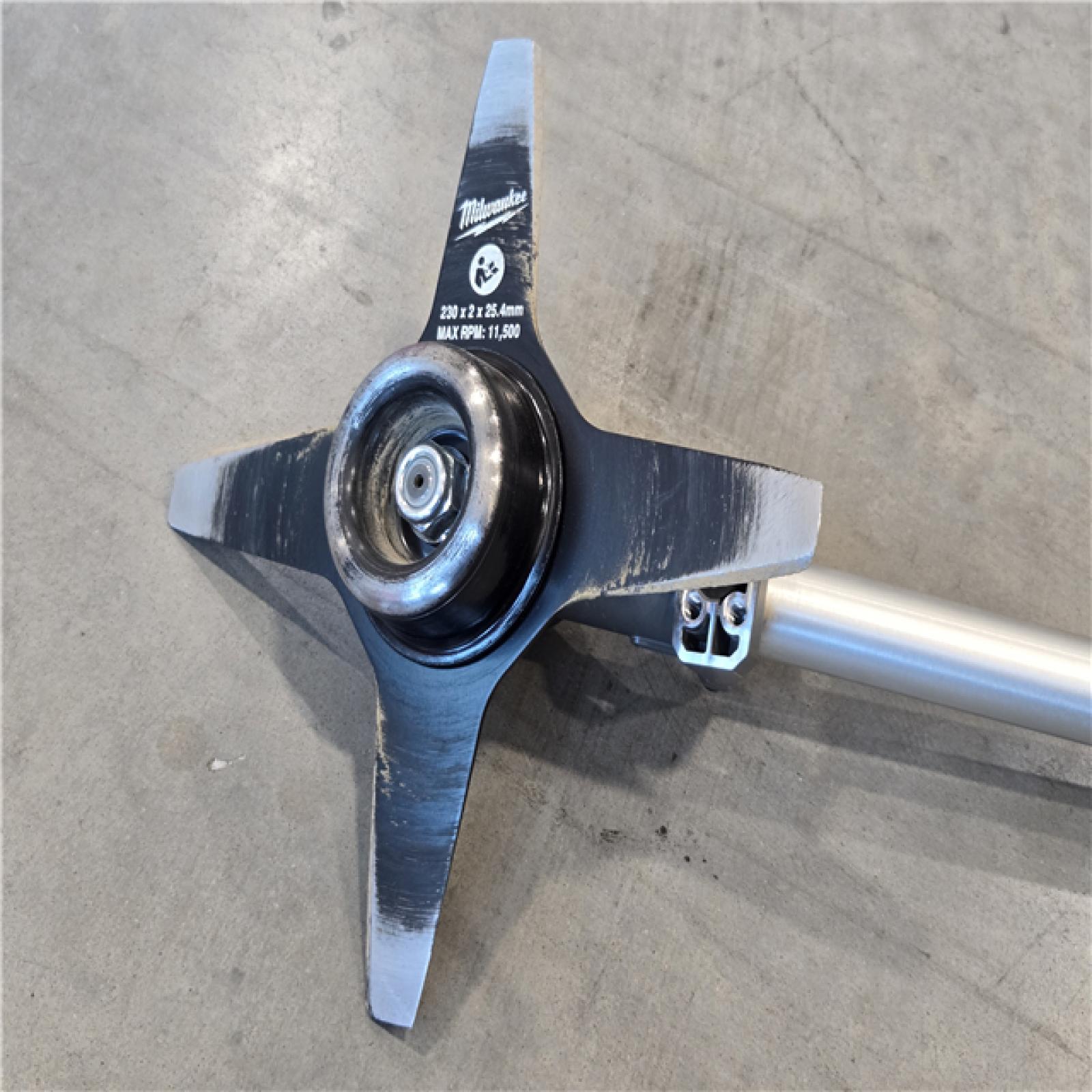 AS-IS Milwaukee M18 FUEL QUIK-LOK Brush Cutter Attachment (Tool-Only)