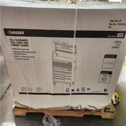 Phoenix NEW Husky Tool Storage 42 in. W x 18 in. D Standard Duty Black Tool Chest Combo (SEALED)