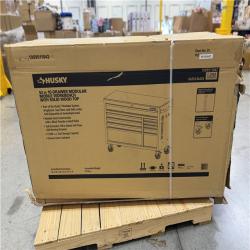 DALLAS LOCATION - AS-IS HUSKY 52IN 10DRAWER WORKBENCH GLOSS BLACK
