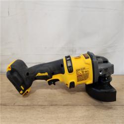 AS-IS- DEWALT 60V MAX Cordless Brushless 4.5 in. to 6 in. Small Angle Grinder with Kickback Brake (Tool Only)
