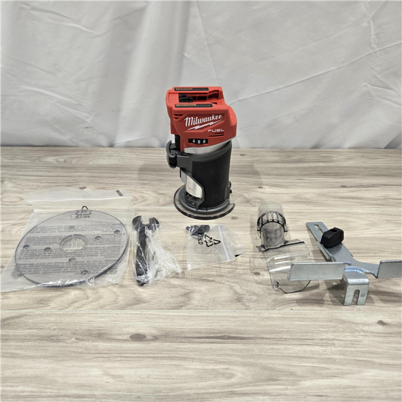 AS-IS Milwaukee M18 FUEL Compact Router (Tool-Only)