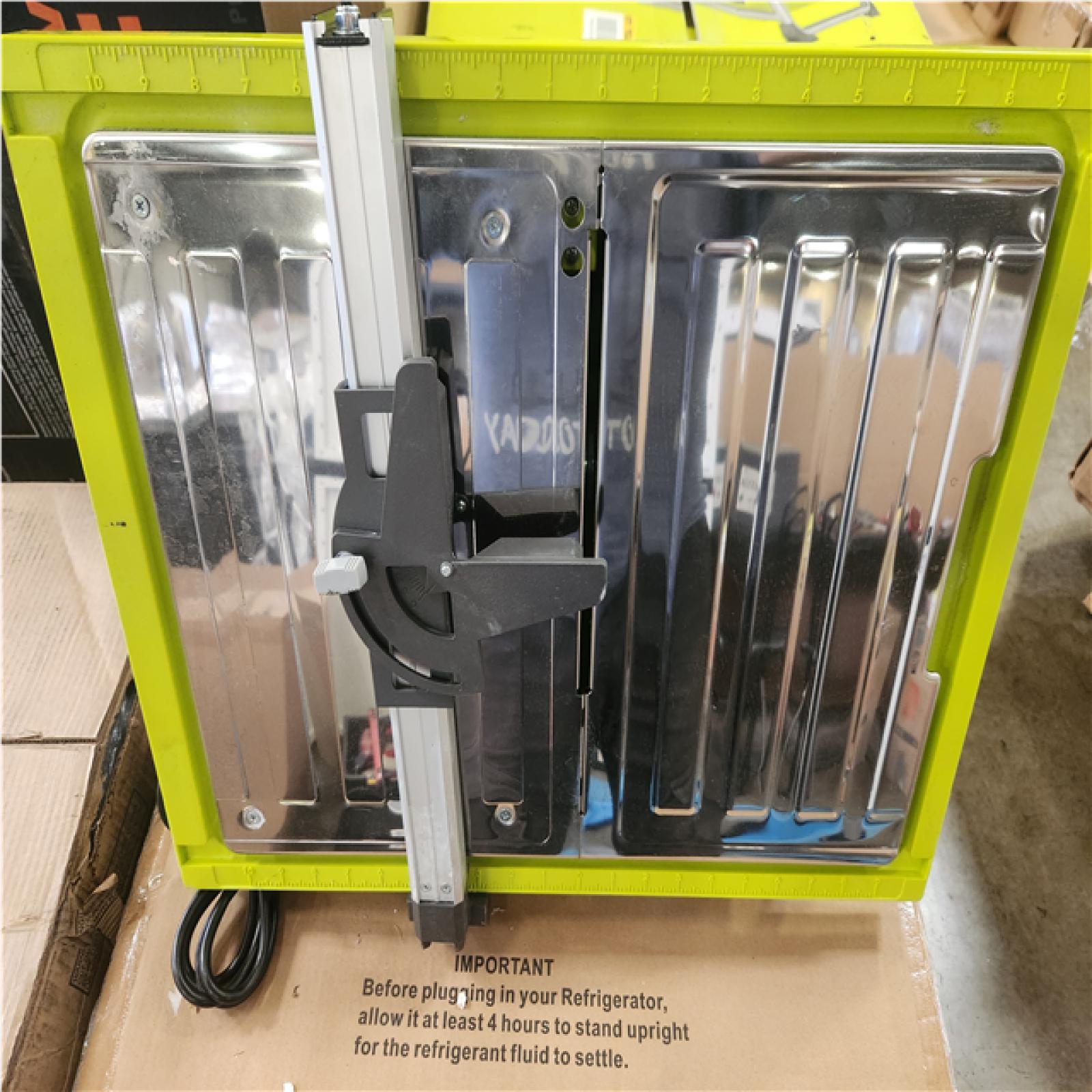 Phoenix USED RYOBI 4.8 -Amps 7 in. Blade Corded Tabletop Wet Tile Saw