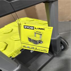 California AS-IS Ryobi Link Rolling Tool Box; Appears in Excellent Condition (No Tools)