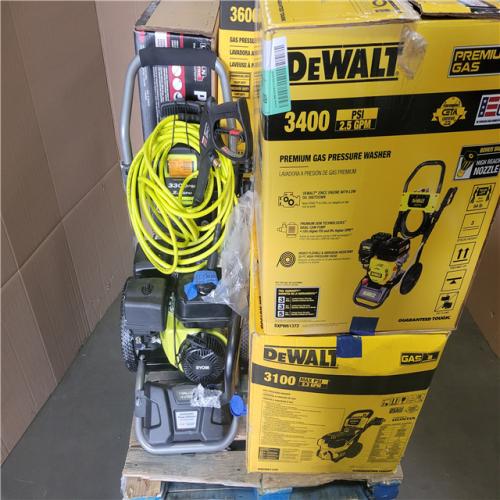 CALIFORNIA AS-IS OUTDOOR POWER EQUIPMENT