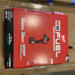 NEW! - Milwaukee M18 FUEL 18V Lithium-Ion Brushless Cordless 1/2 in. Drill/Driver Kit W/(2) 5.0Ah Batteries, Charger, and Hard Case