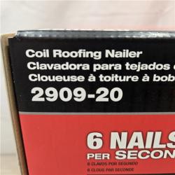 NEW! -  Milwaukee M18 FUEL 18V Cordless Coil Roofing Nailer (Tool Only)