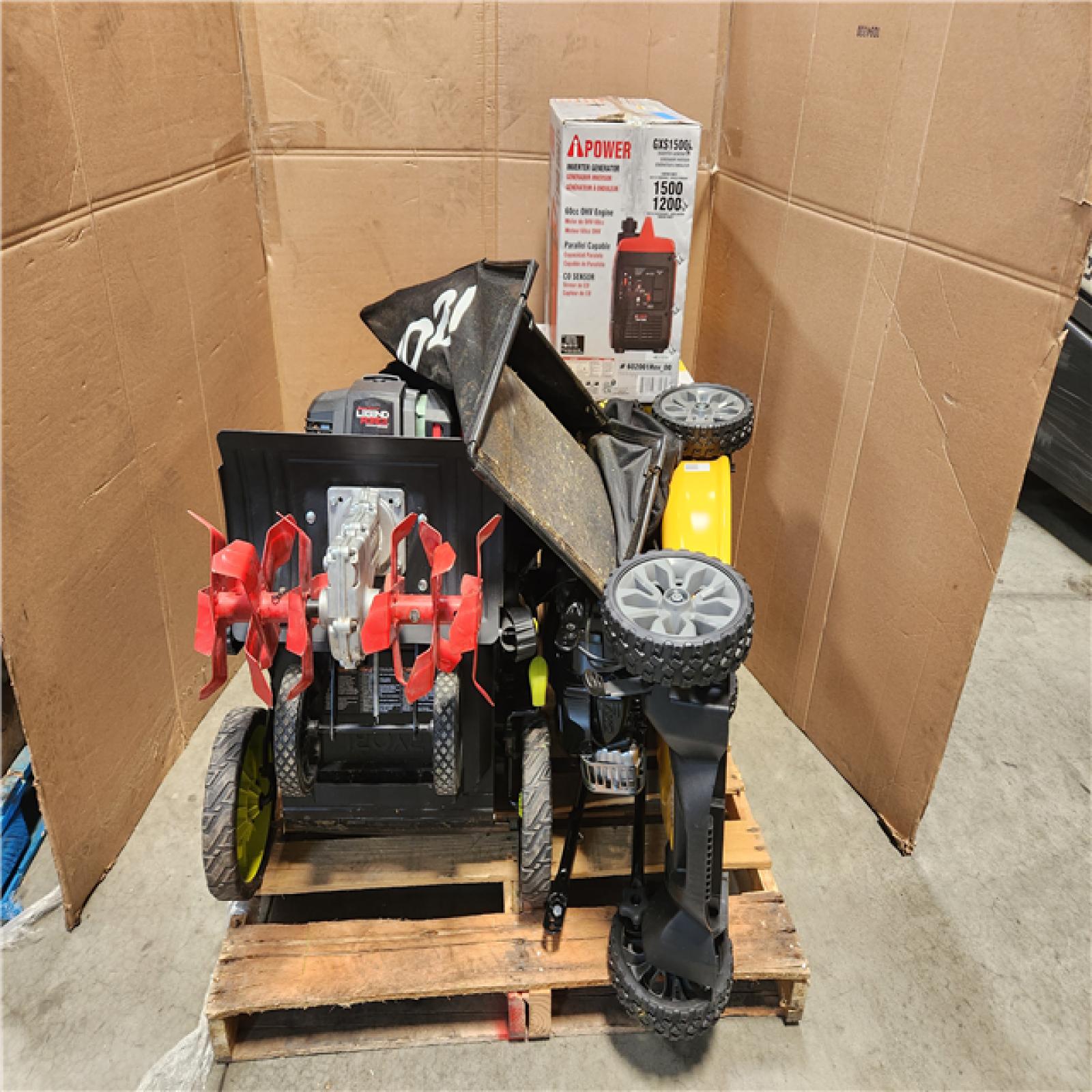 CALIFORNIA AS-IS OUTDOOR POWER EQUIPMENT