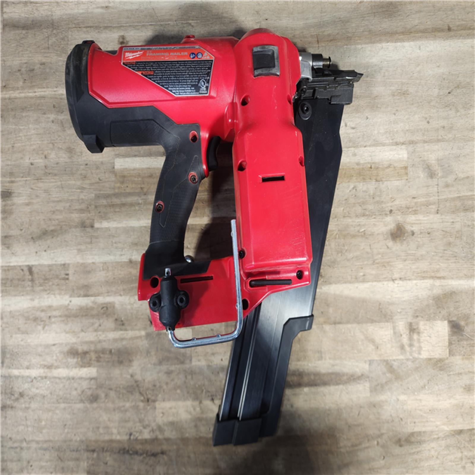 HOUSTON LOCATION - AS-IS Milwaukee 2744-20 M18 FUEL 3-1/2 in. 18-Volt 21-Degree Lithium-Ion Brushless Cordless Framing Nailer (Tool-Only)