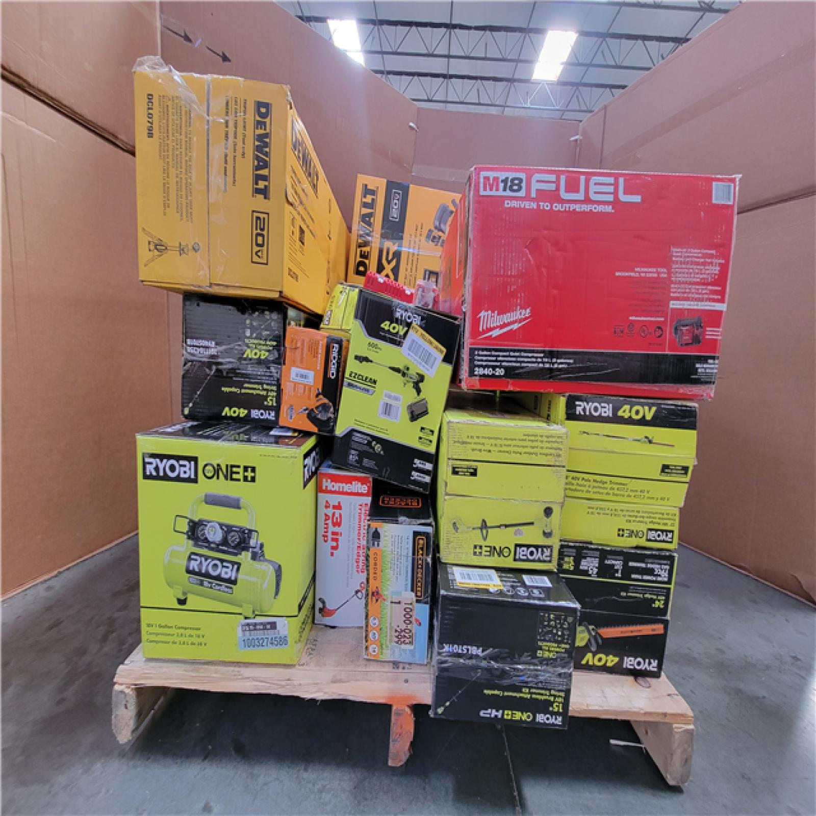 CALIFORNIA AS-IS TOOL PALLET