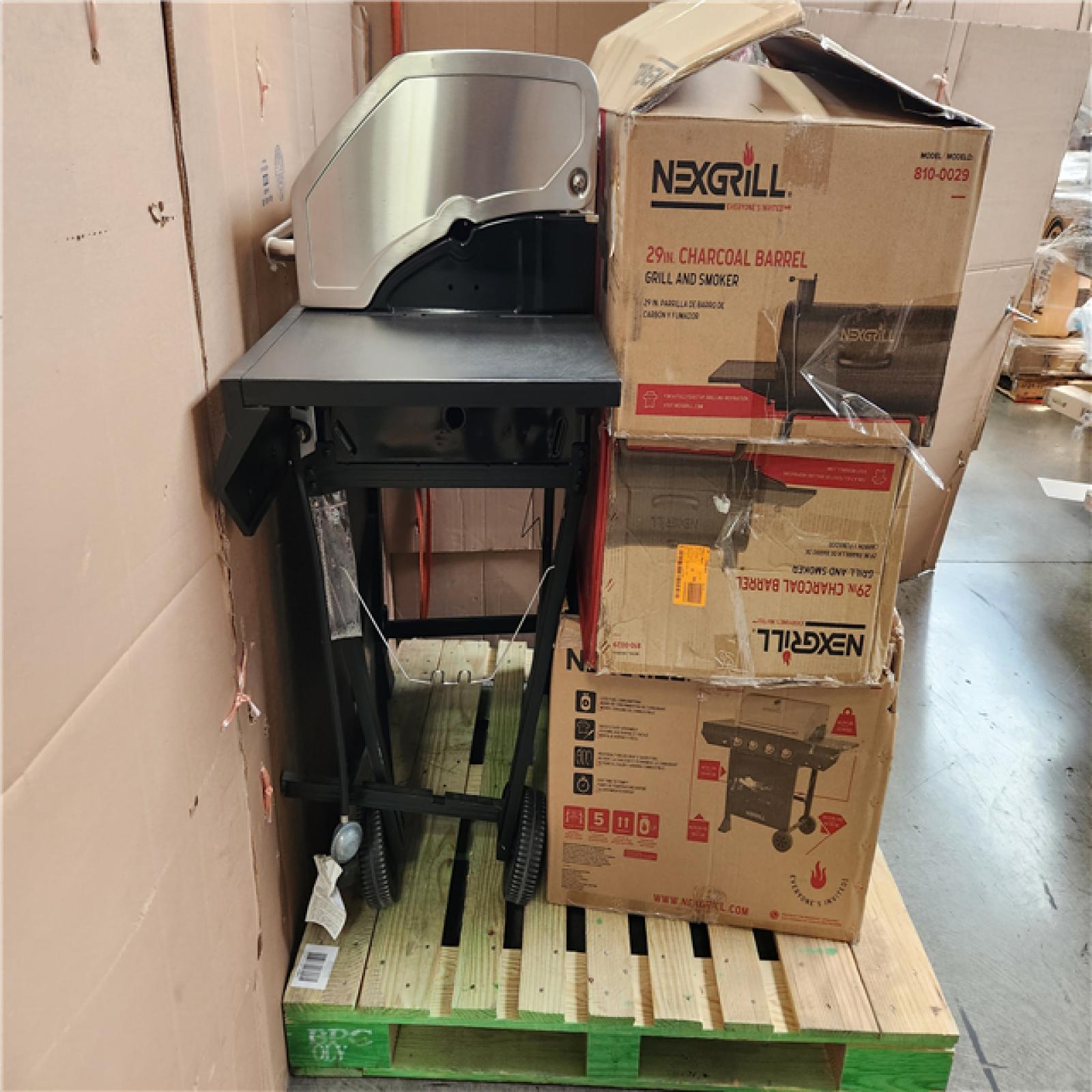 Phoenix AS-IS Mixed NexGrill Pallet (3-Grills)