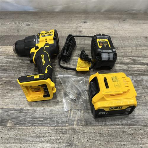 AS-IS DEWALT ATOMIC 20V Lithium-Ion Cordless 1/2 in. Hammer Drill Kit