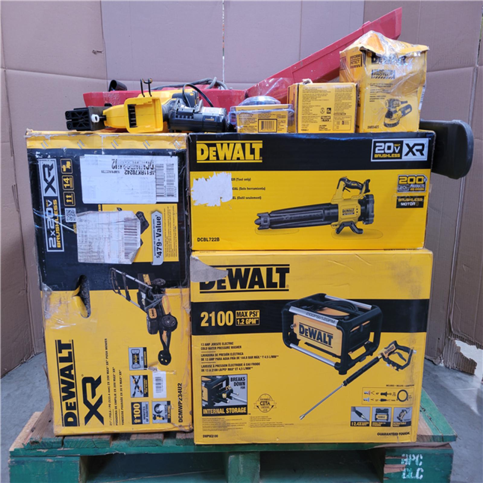 CALIFORNIA AS-IS TOOL PALLET