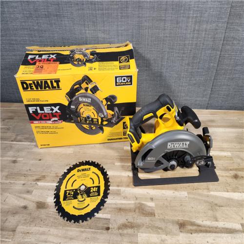HOUSTON LOCATION - AS-IS DeWALT Flexvolt Max 7-1/4  60V Brushless Circular Saw (Tool Only)