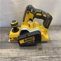 AS-IS DEWALT 20V MAX XR Cordless Brushless 3-1/4 in. Planer (Tool Only)