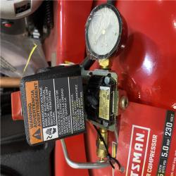 DALLAS LOCATION - CRAFTSMAN 80-Gallon Two Stage Electric 175 PSI Vertical Air Compressor with Accessories