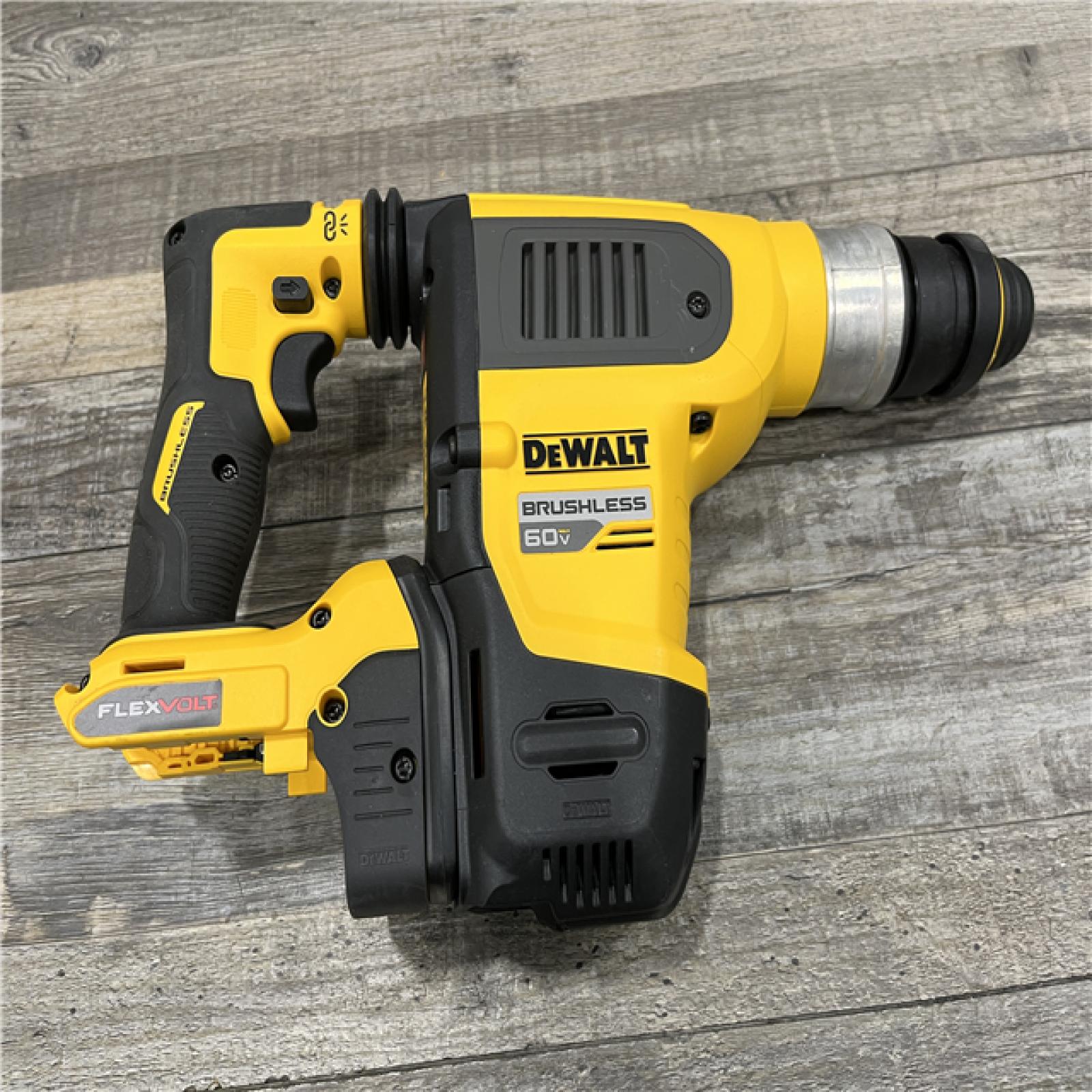 AS-IS DEWALT FLEXVOLT 60V MAX Cordless 1-1/4 in. SDS Plus Rotary Hammer (Tool Only)