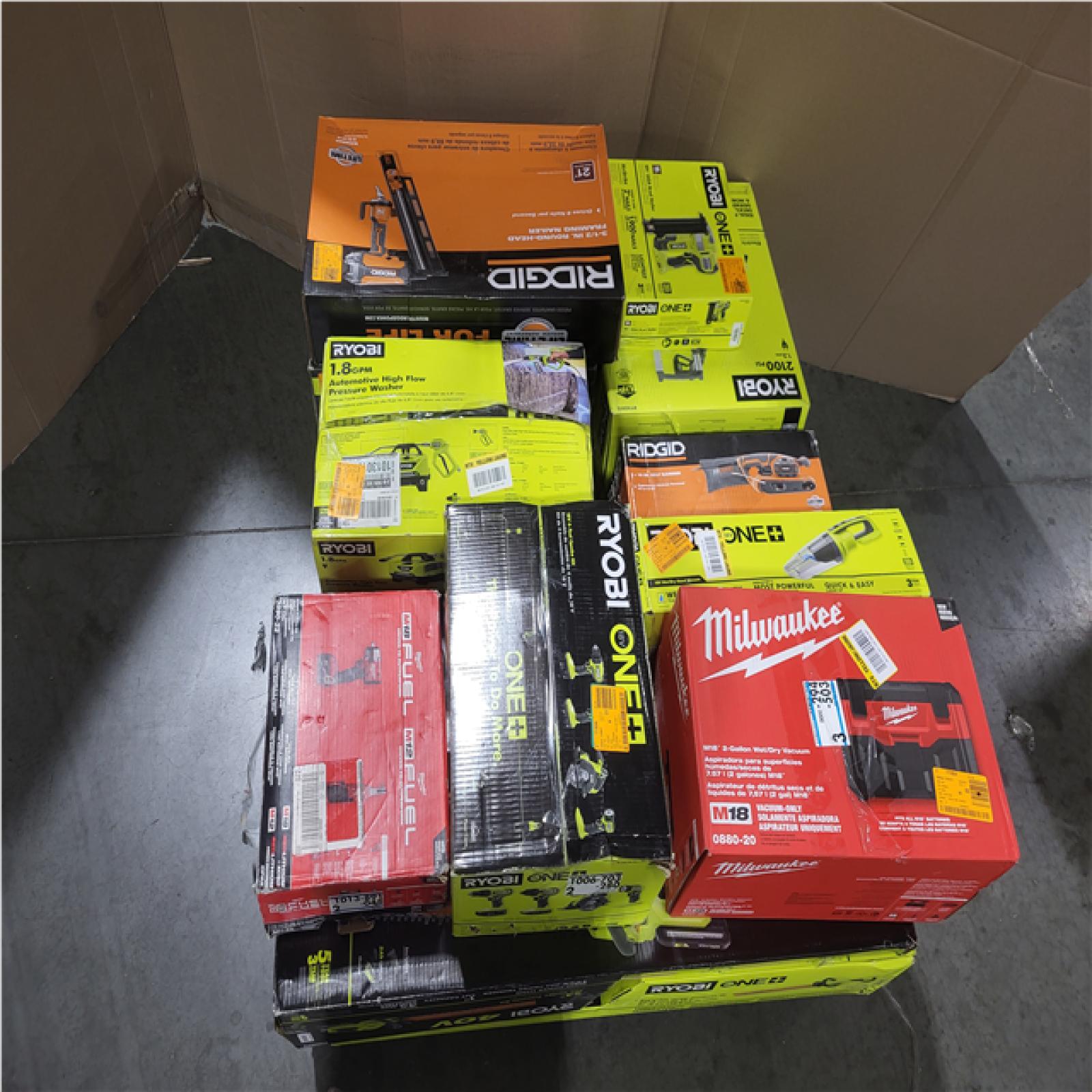 CALIFORNIA AS-IS TOOL PALLET