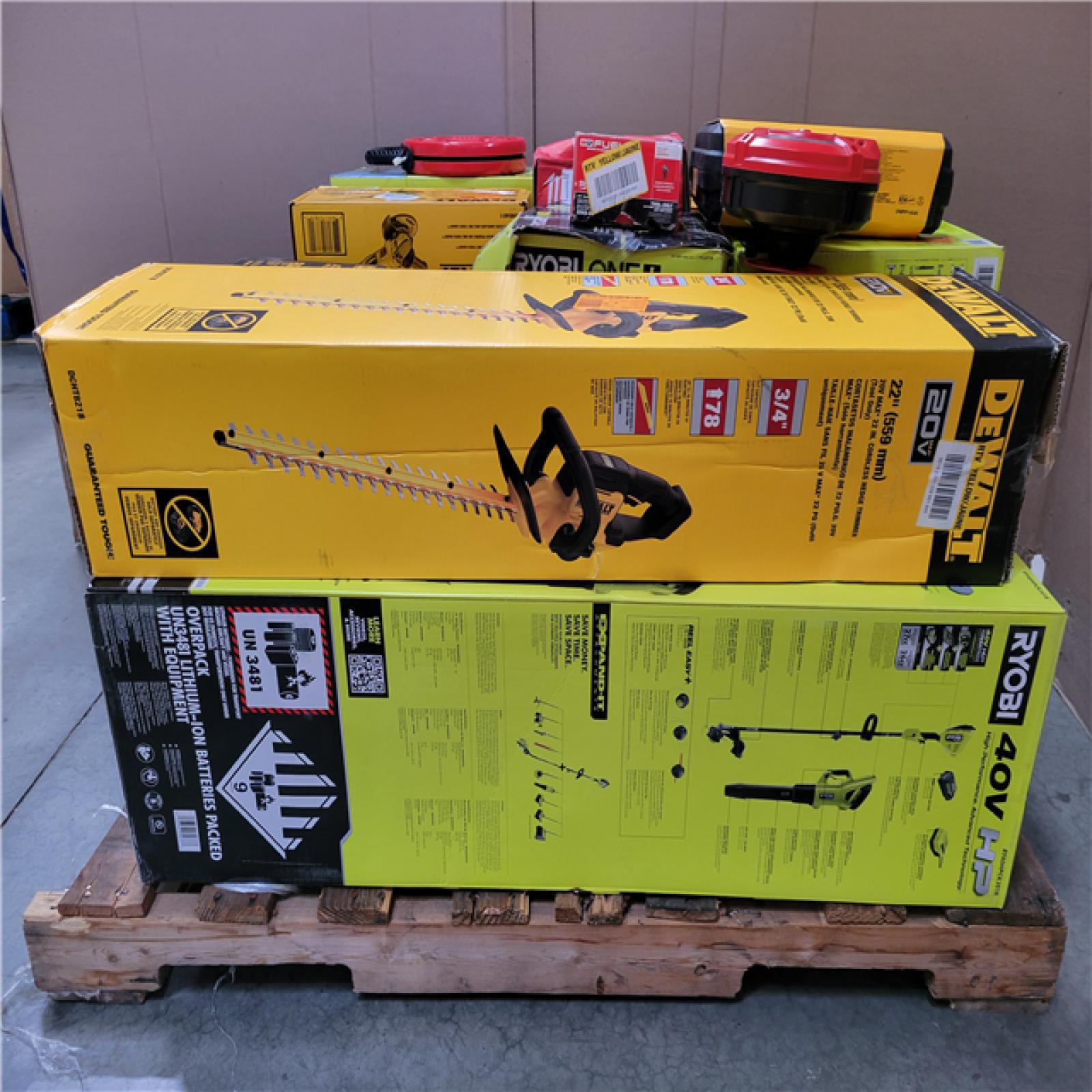 CALIFORNIA AS-IS TOOL PALLET