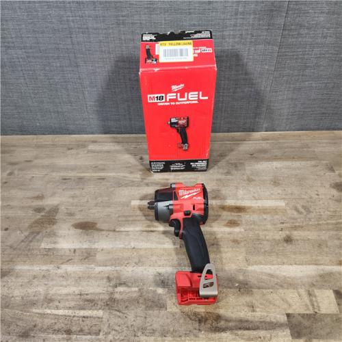 HOUSTON LOCATION - AS-IS Milwaukee 2962-20 M18 18V Fuel 1/2 Mid-Torque Impact Wrench Cordless Lithium-Ion Brushless (Tool-Only)