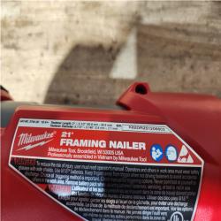 Houston Location AS-IS Milwaukee FUEL 3-1/2 in. 18-Volt 21-Degree Lithium-Ion Brushless Cordless Framing Nailer (Tool-Only)