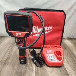 AS-IS- MILWAUKEE M12 12V Lithium-Ion Cordless M-SPECTOR 360-Degree 4 Ft. Inspection Camera Kit