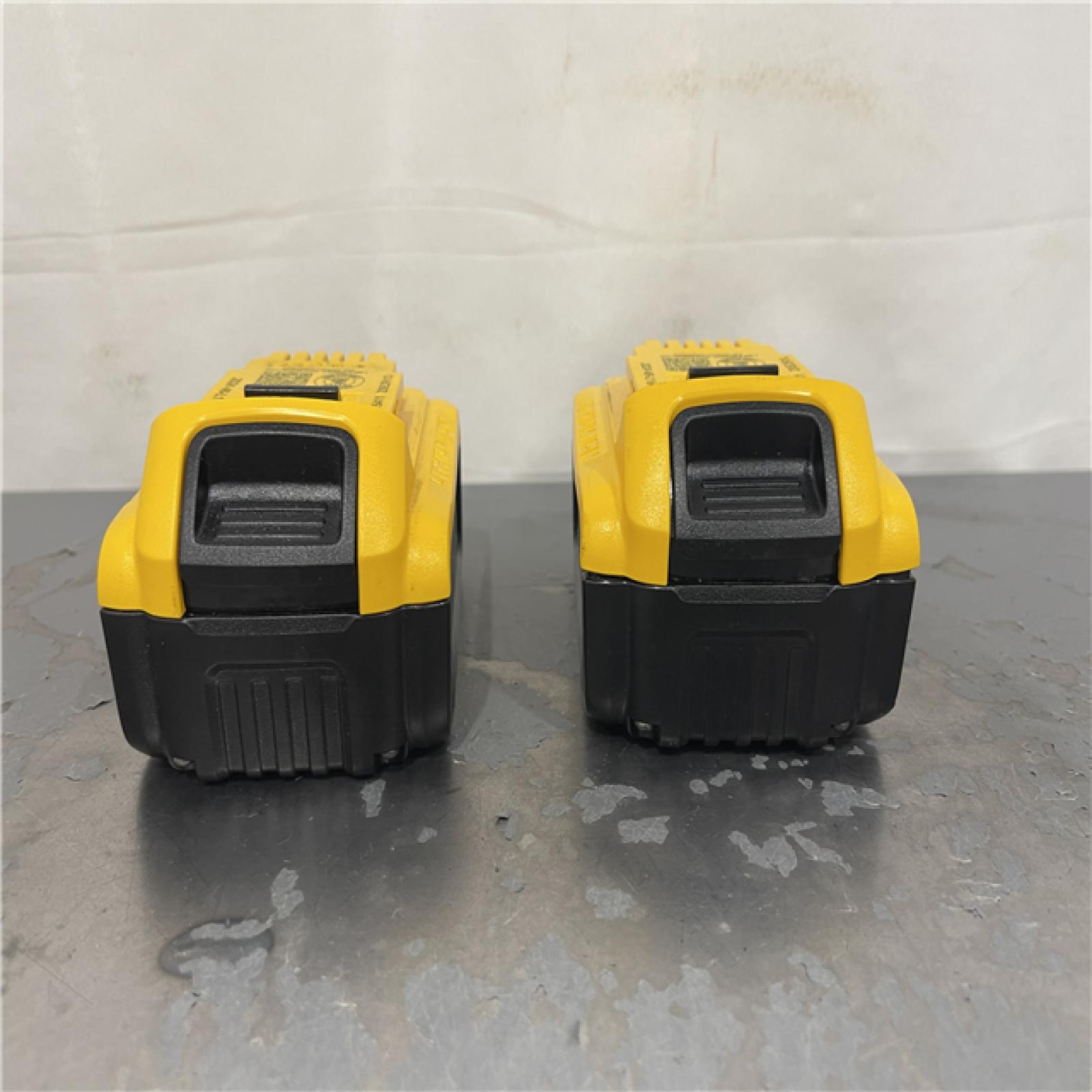 AS-IS- DEWALT 20V MAX XR Premium Lithium-Ion 5.0Ah Battery Pack (2 Pack)