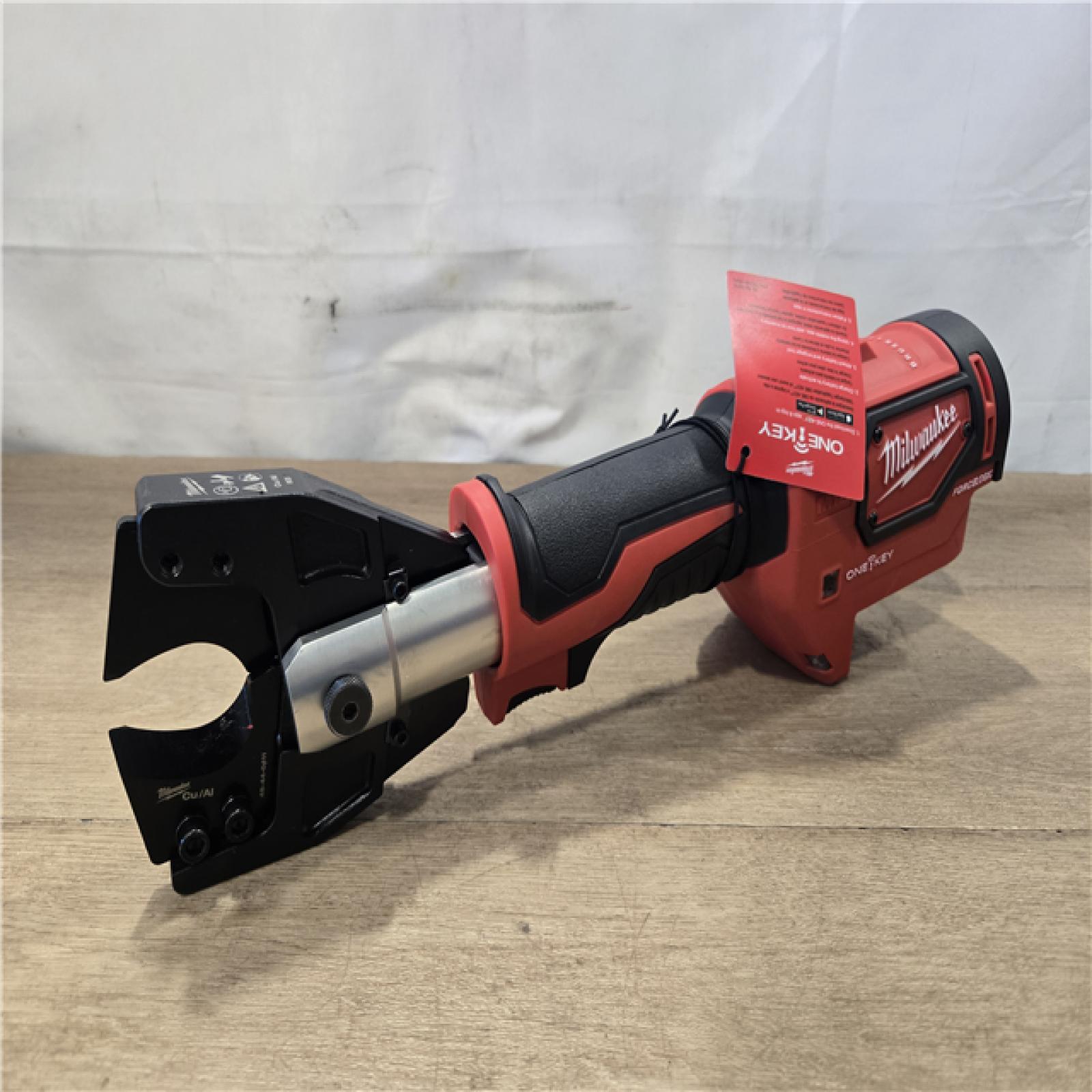 AS-IS Milwaukee M18 18V Lithium-Ion Cordless FORCE LOGIC Cable Cutter (Tool-Only)