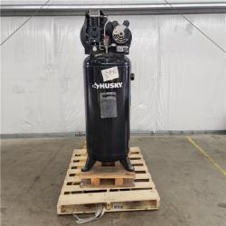 Houston Location - AS-IS Outdoor Power Equipment Husky 60 Gal Air Compressor