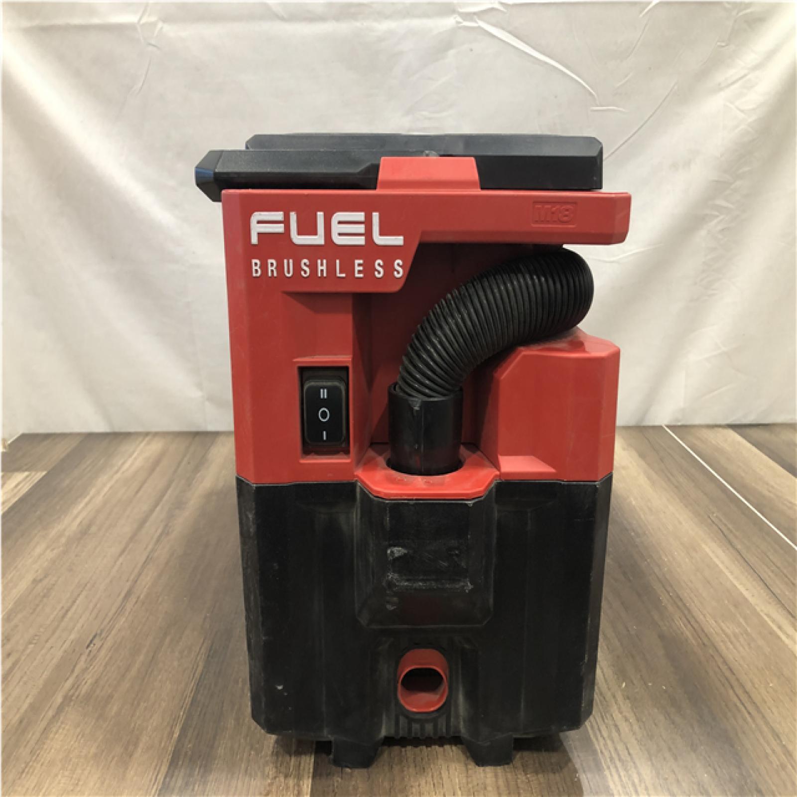 AS-IS  Milwaukee FUEL PACKOUT 18-Volt Lithium-Ion Cordless 2.5 Gal. Wet/Dry Vacuum (Vacuum-Only)