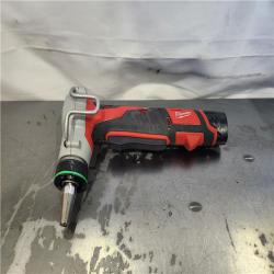 AS-IS- Milwaukee M12 Cordless PEX Expansion Tool Kit