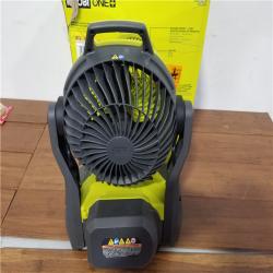 California NEW Ryobi One+ 18V 7.5 Bucket Top Misting Fan Kit  Includes (1) Battery & Charger