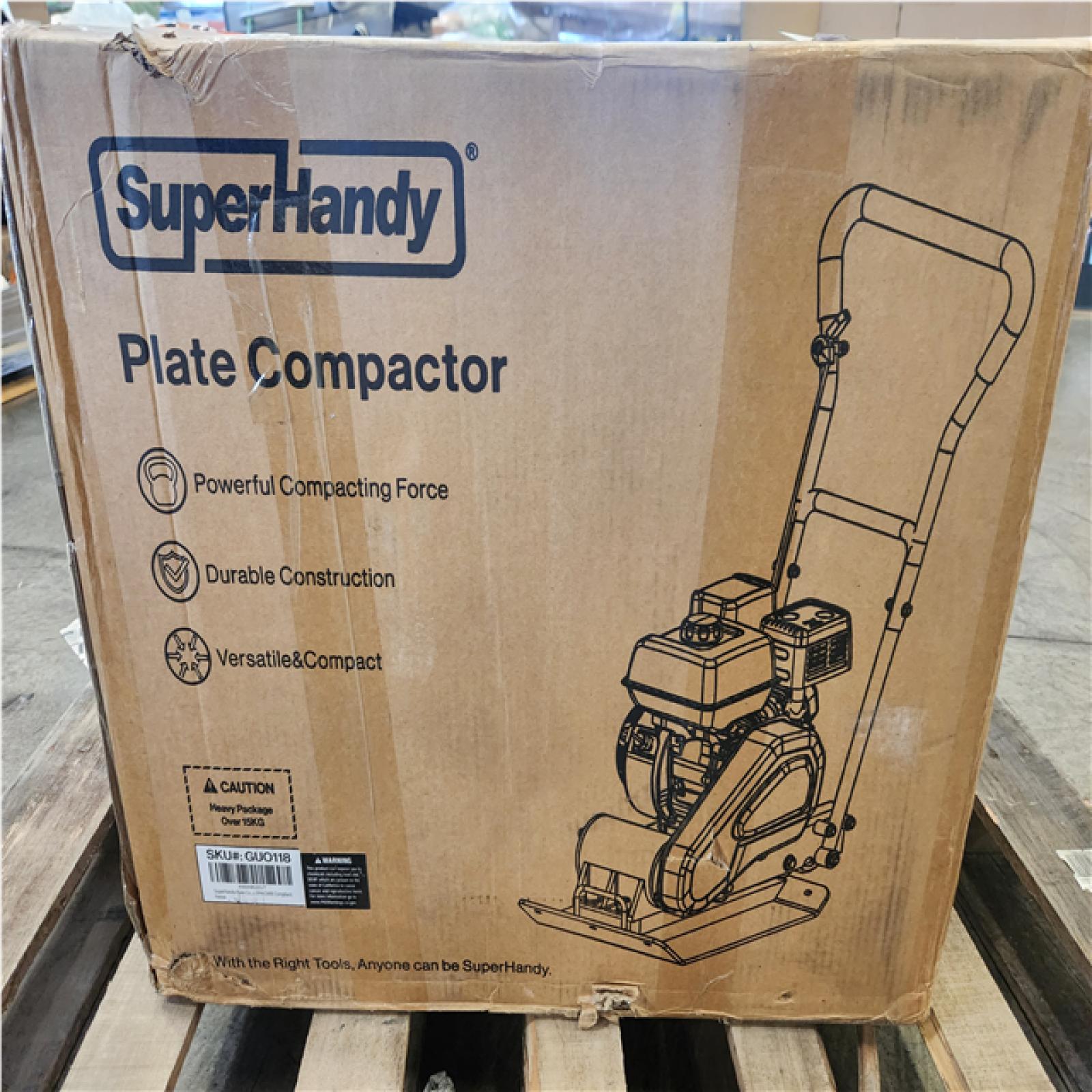 Phoenix NEW SUPERHANDY 4200 lb. Plate Compactor with 7HP Gas Engine