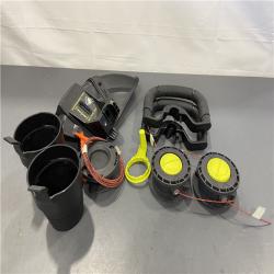 AS-IS - 40V HP Brushless 650 CFM 160 MPH Cordless Leaf Blower and Carbon Fiber String Trimmer with 4Ah Battery and Charger