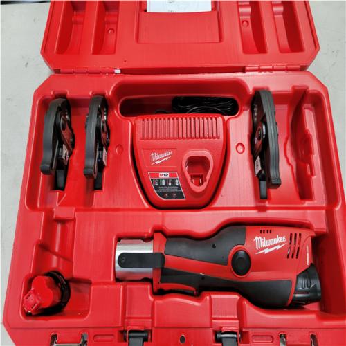 CALIFORNIA AS-IS MILWAUKEE M12 FORCE LOGIC PRESS TOOL