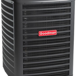 DALLAS LOCATION- AS-IS GOODMAN 2 Ton 14.5 SEER Central Heat Pump Condenser - R-32