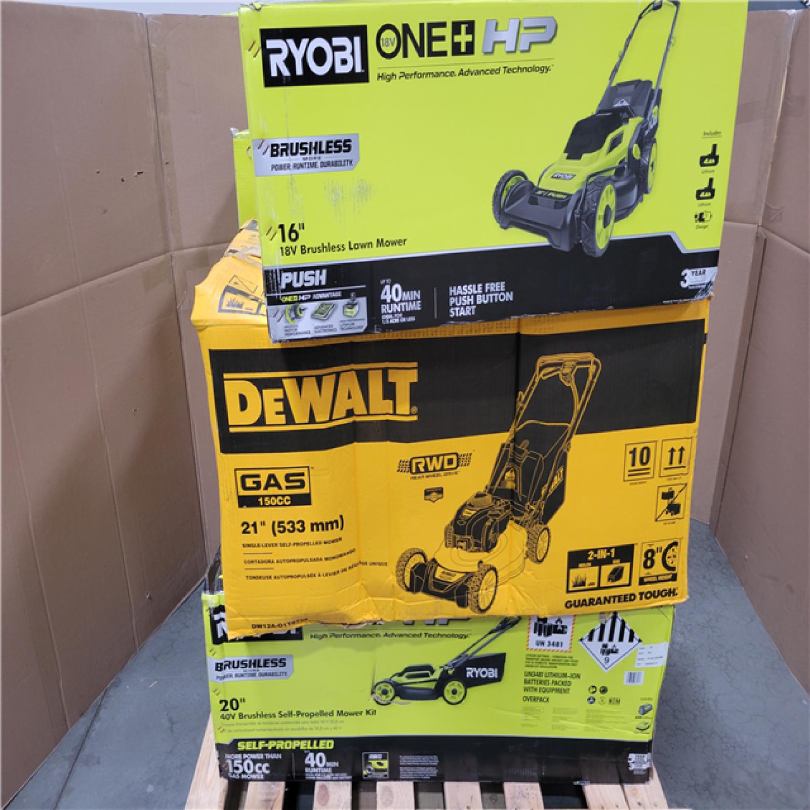 CALIFORNIA AS-IS OUTDOOR POWER EQUIPMENT