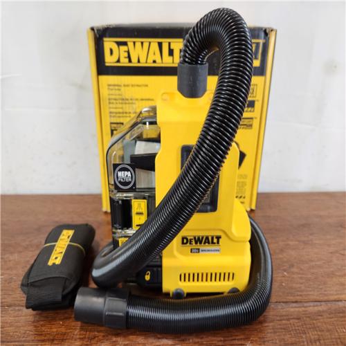 AS-IS DeWalt 20-Volt MAX Cordless Brushless Universal Dust Extractor (Tool-Only)