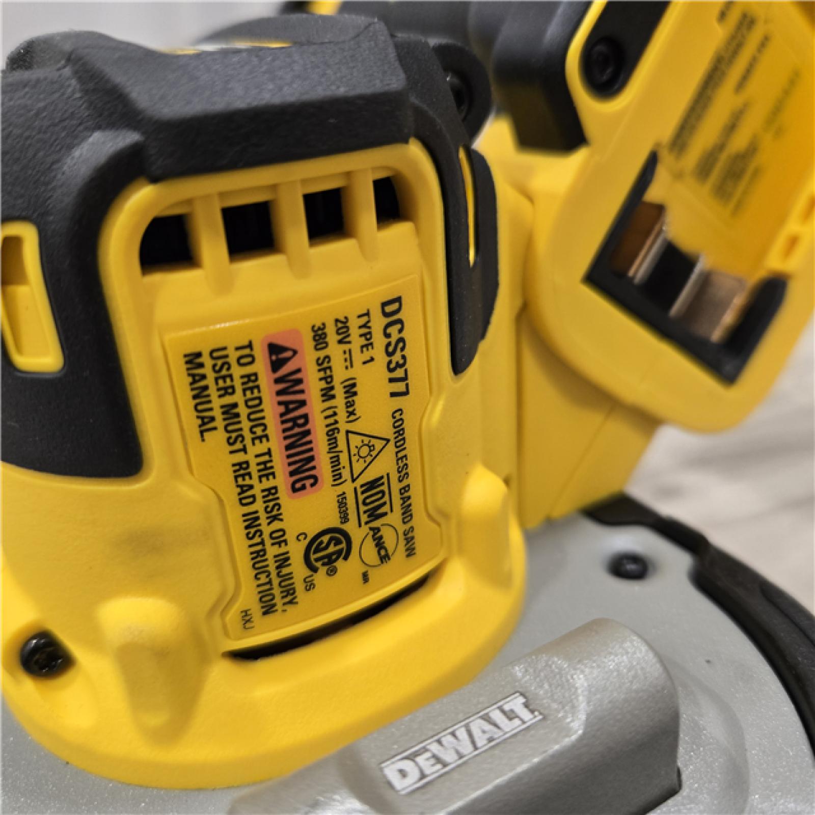 AS-IS Dewalt DCS377B 20V MAX ATOMIC Cordless 1-3/4 Compact Bandsaw