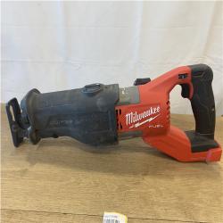 AS-IS Milwaukee FUEL 18V Lithium-Ion Brushless Cordless Super SAWZALL Orbital Reciprocating Saw (Tool-Only)